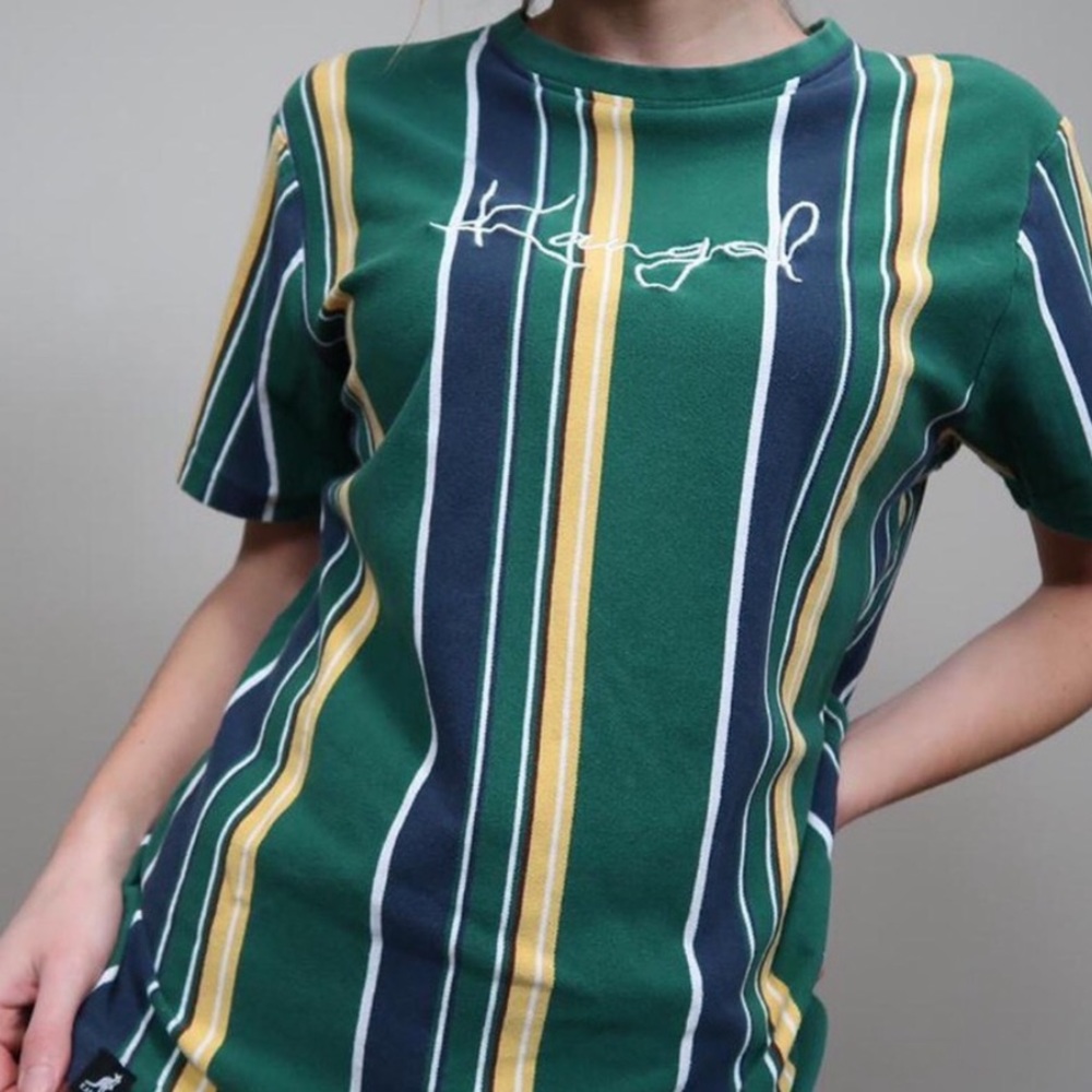 Vintage Kangol striped shirt
